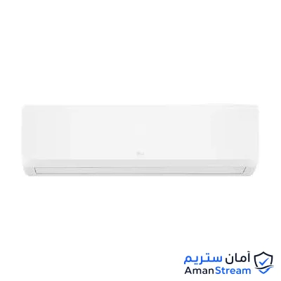 مكيف هيرو تشغيل/إيقاف طراز S4-C24RZACA بقوة 3 حصان تبريد فقط مؤين بلازما تقنية T3 لتبريد سريع وتوزيع هواء رباعي الاتجاهات وإعادة تشغيل تلقائي من ال جي، لون أبيض